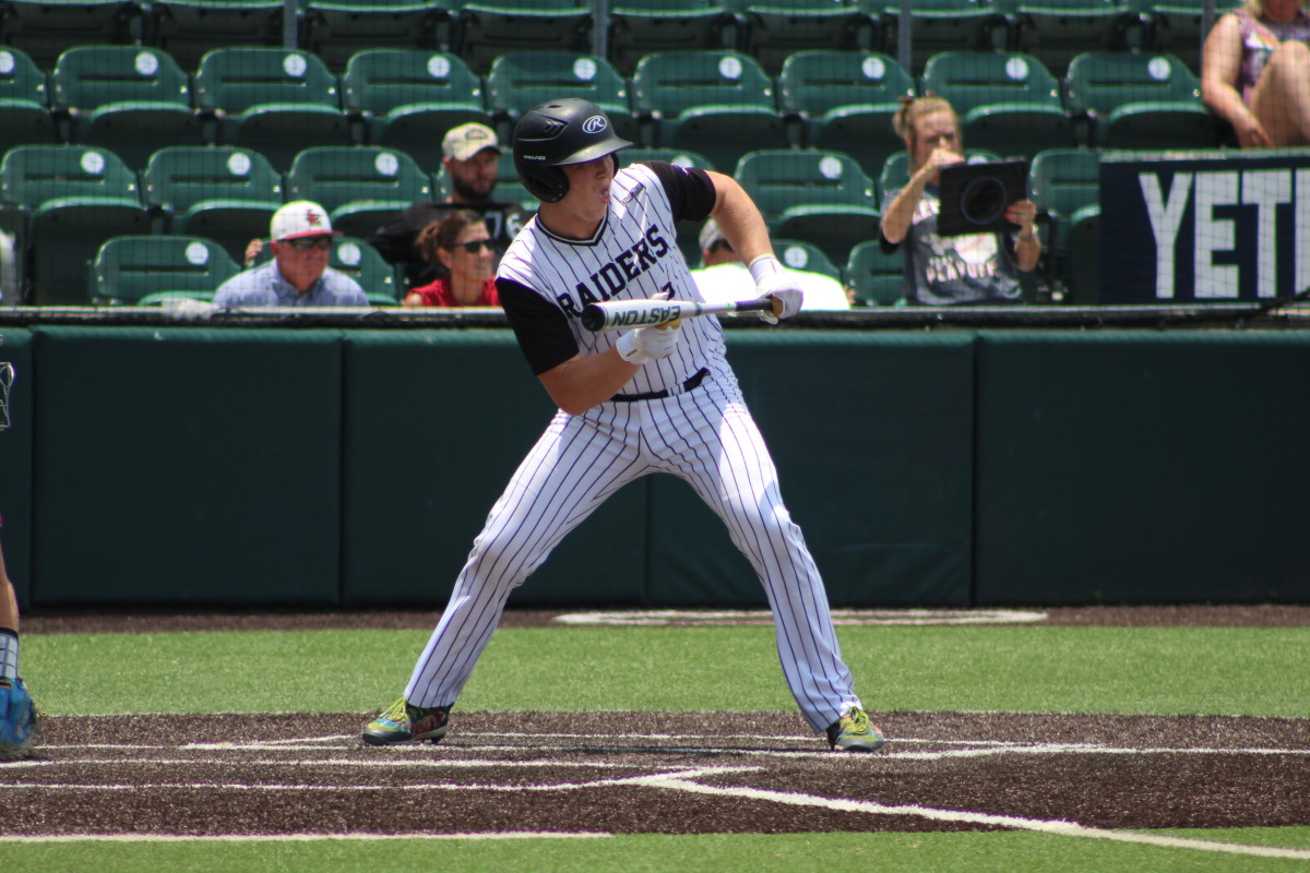 Texarkana Liberty-Eylau Canyon Randall 4A UIL state semifinals Texas baseball playoffs 060723 Andrew McCulloch 240